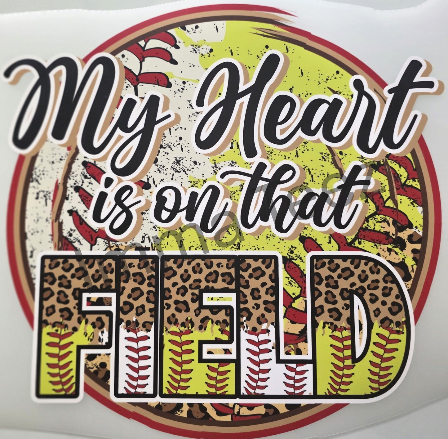 My Heart is - Softball