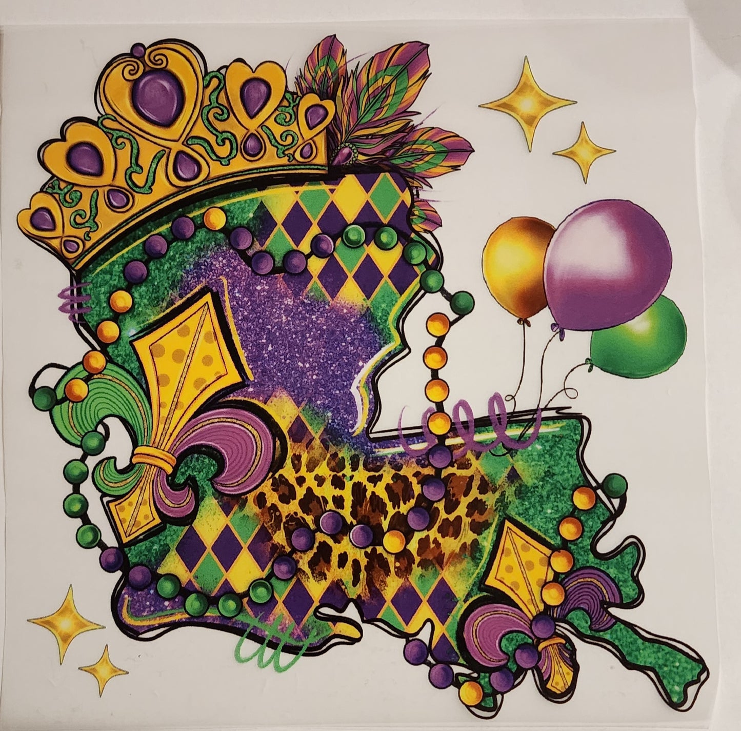 Mardi Gras Tee - Louisiana