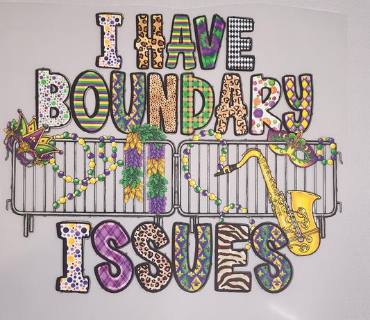 Mardi Gras - Boundary Issues