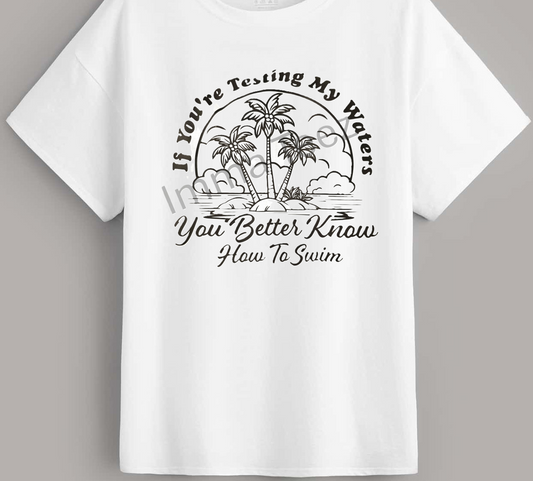 Before Testing the Waters