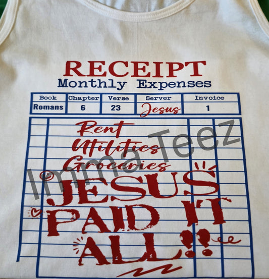 Jesus Paid It