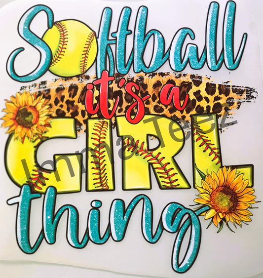 Softball Girl